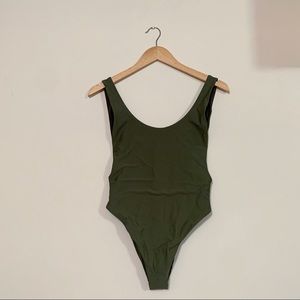 Aerie Green One Piece sexy Bikini / body Suit